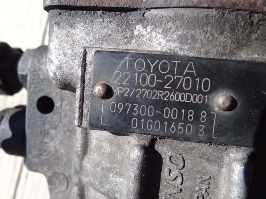 Pompa wtryskowa Toyota Rav 4 II 2,0 D 116KM 2004R