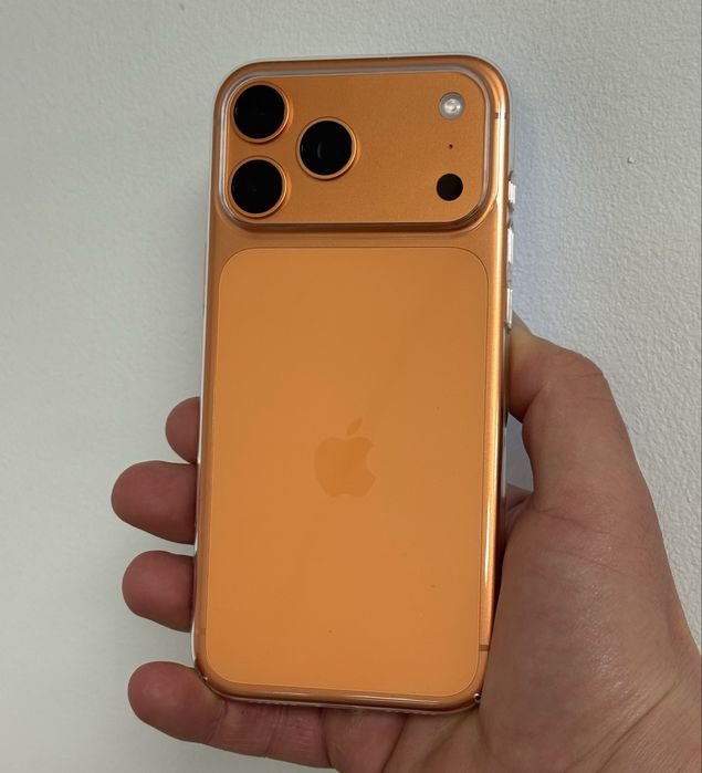 Ультратонкий чехол IPhone 17 Pro Max, от 17 Pro до 15 Pro, не желтеет