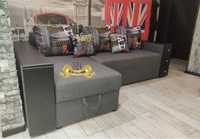 Угловой диван Монарх с выдвижными ящиками в Днепре по Акции
