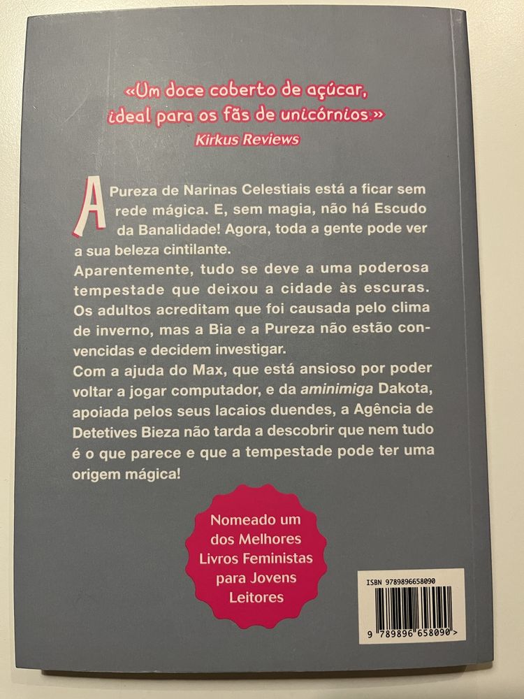 Bia e o Unicornio em “A tempestade mágica” n•6