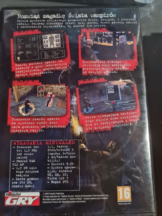 Gra PC Dvd-Rom Vampire Hunters
