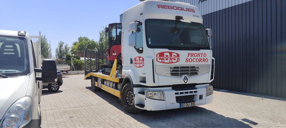 Renault Premium Reboque porta-maquinas