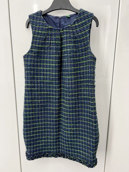 Твідова сукня Benetton