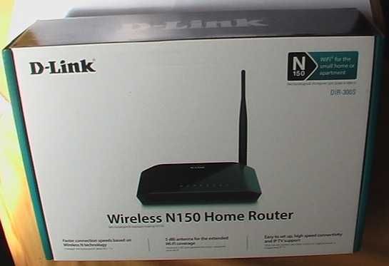 Новый  роутер D-Link DIR-300S  Wi-Fi N150