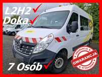 Renault MASTER  2,3 130KM L2H2 Doka Klima MAX GPS  7OSÓB Średniak Średni