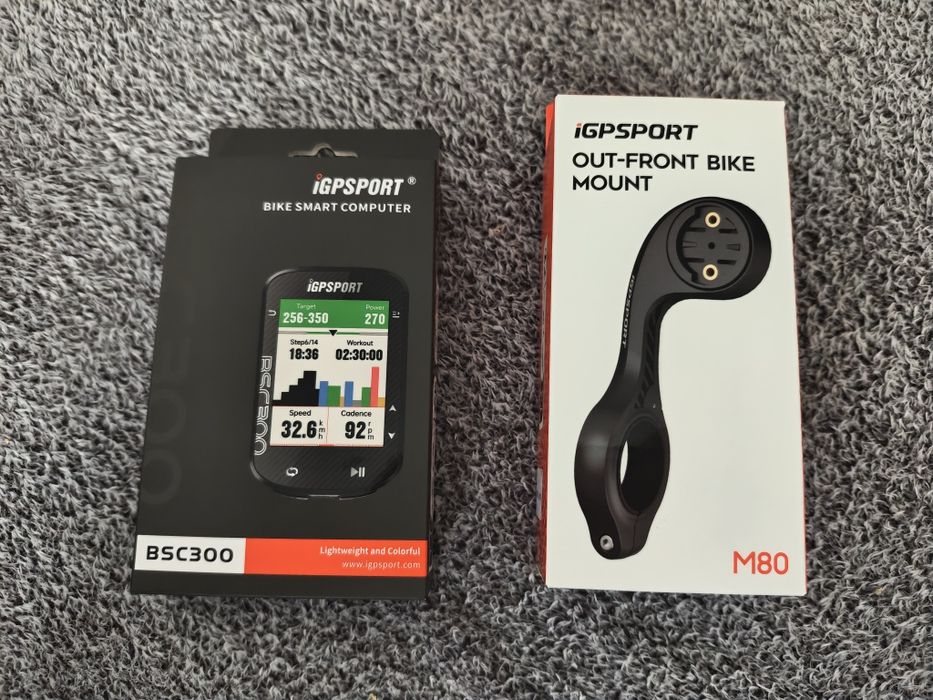 Igpsport Bsc300 licznik rowerowy nawigacja nowy nieużywany z uchwytem