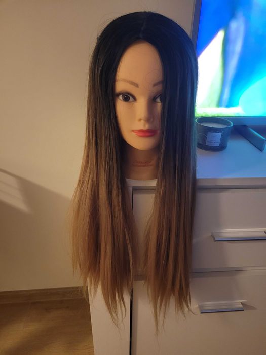Peruka ombre dluga prosta nowa