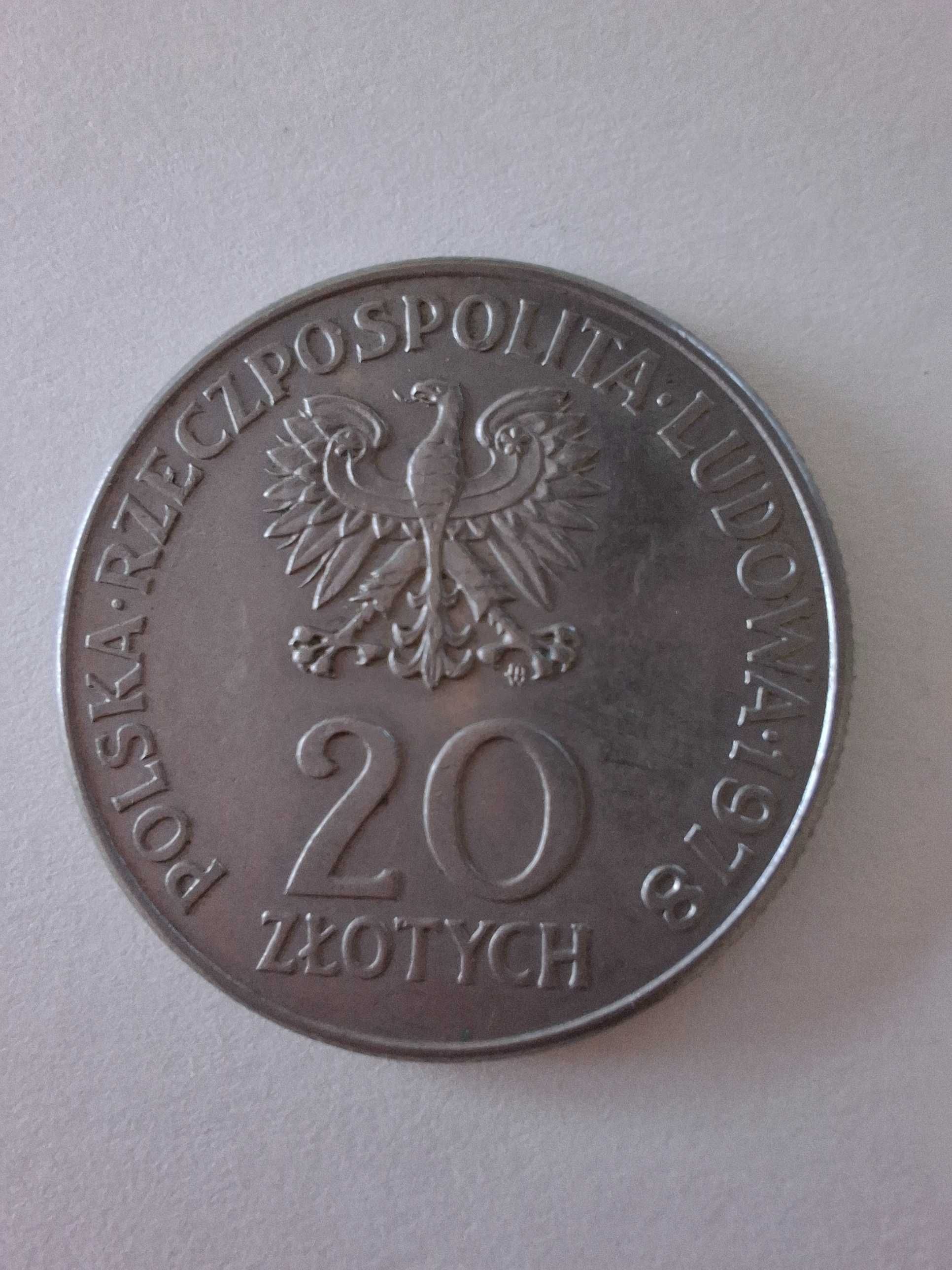 Moneta 20 zł 1978 rok Maria Konopnicka