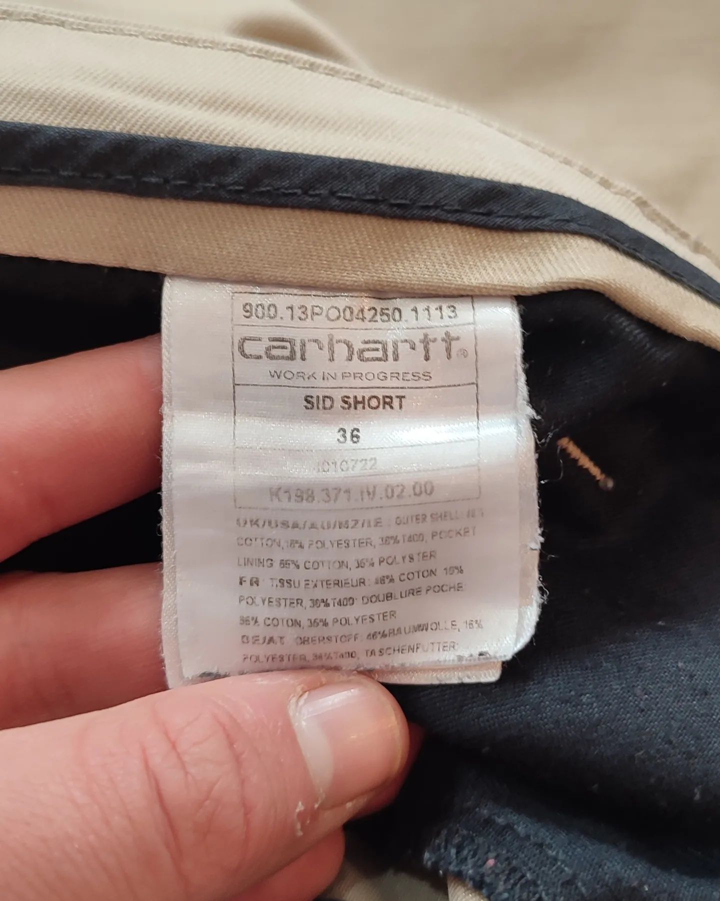 Шорти від carhartt дві пари в наявності