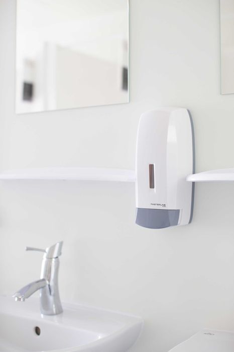 kontener sanitarny, kontener umywalnia, kontener, umywalnia