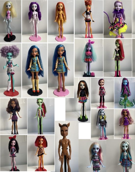 Ляльки Монстер Хай Твайла Френки Дракулаура Венера Клодин Братц Тора
