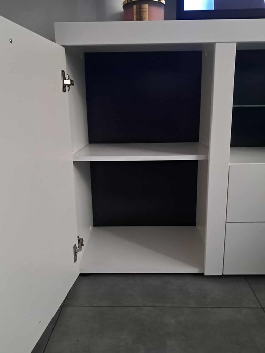 Komoda biała mat 156cm