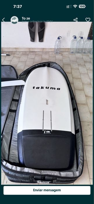 Prancha completa wingfoil Takuma 120lt