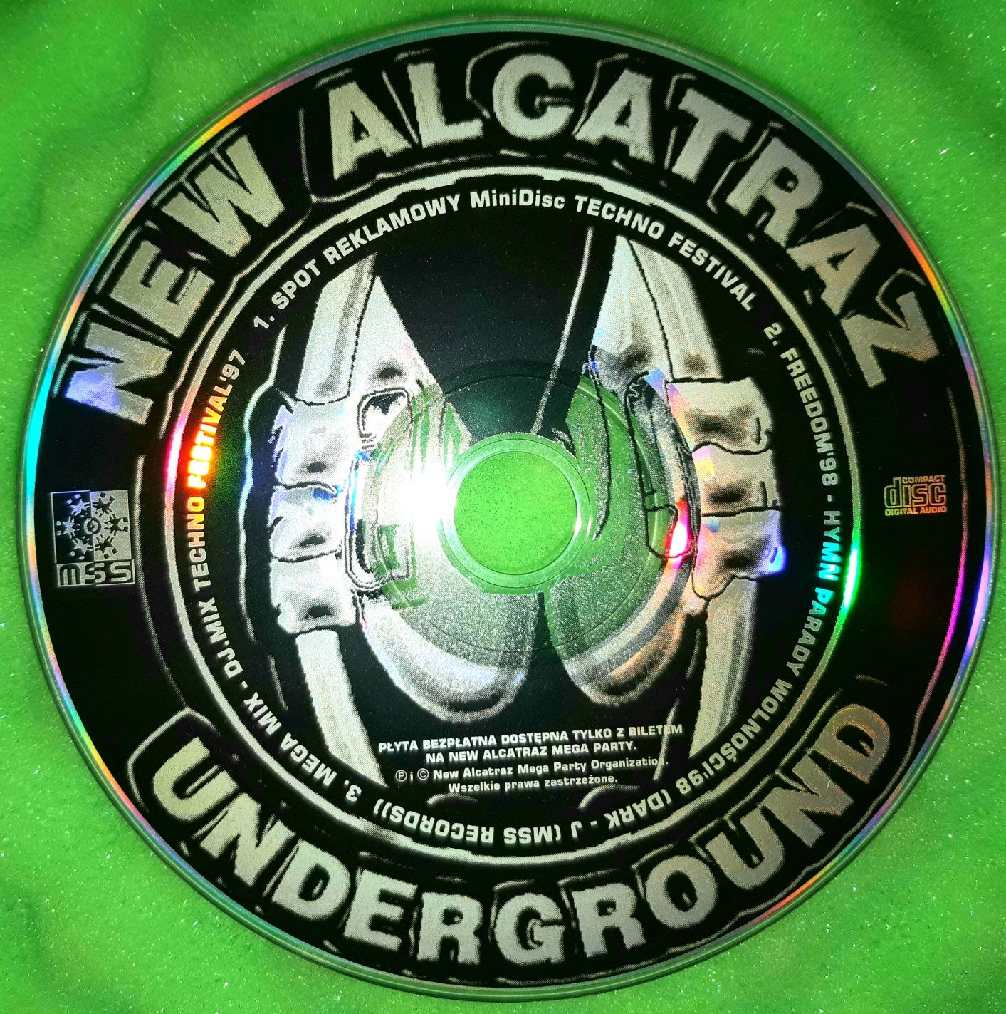 New Alcatraz Underground - Techno Festival (CD, 1998)