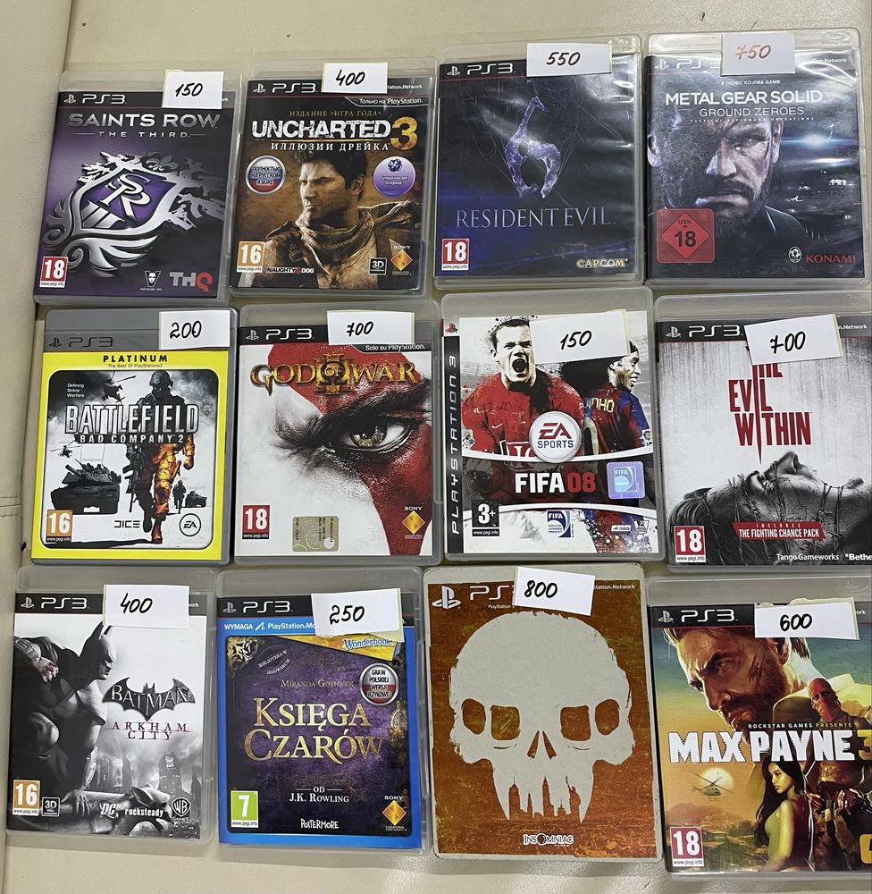 Продам диски до Ps 3 в хорошому стані