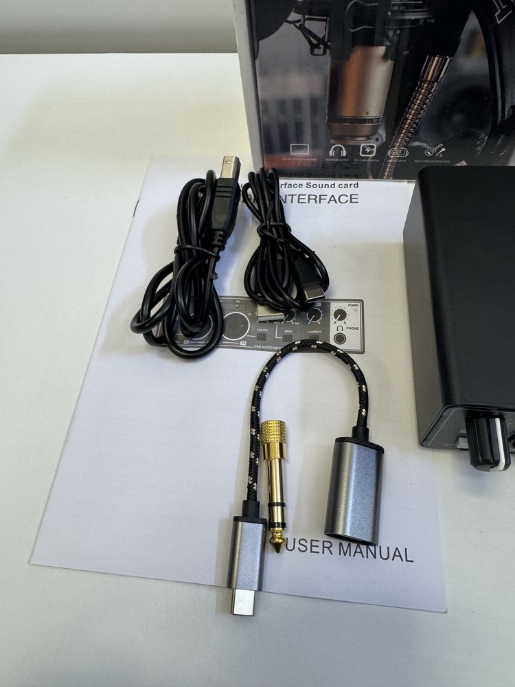 Interface Audio USB EBXYA 2x2 24-bitowy/192 kHz
