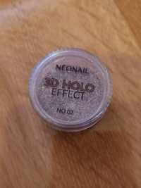 Nowy pyłek do paznokci neonail 3d holo effect 02 manicure ozdoby