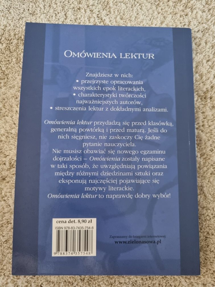 Szczegółowe opracowania lektur dwudziestolecia międzywojennego