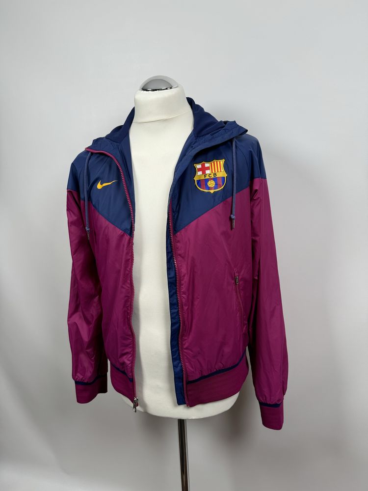 Nike FCB FC Barcelona lekka kurtka bluza S