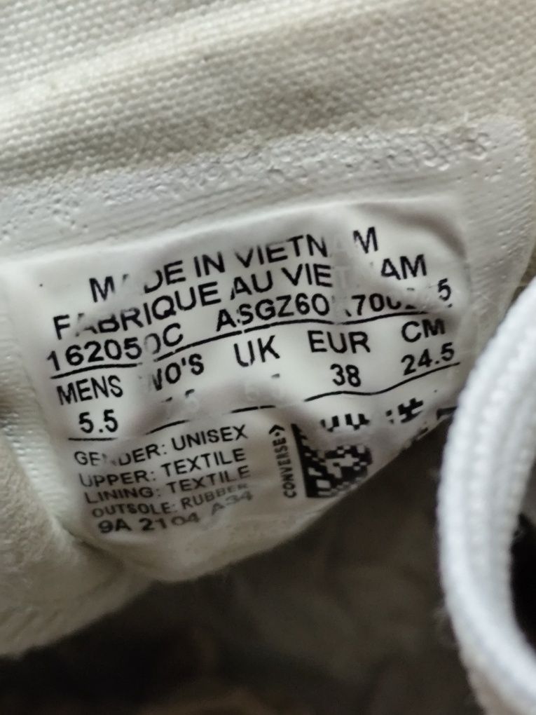 Converse All Star pretas - Chuck Taylor (Tam. 38)