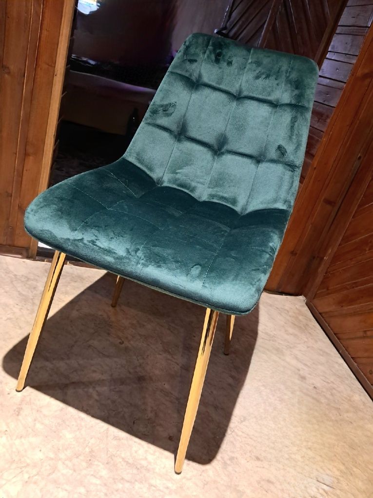 Krzesło GOLDINO zielone