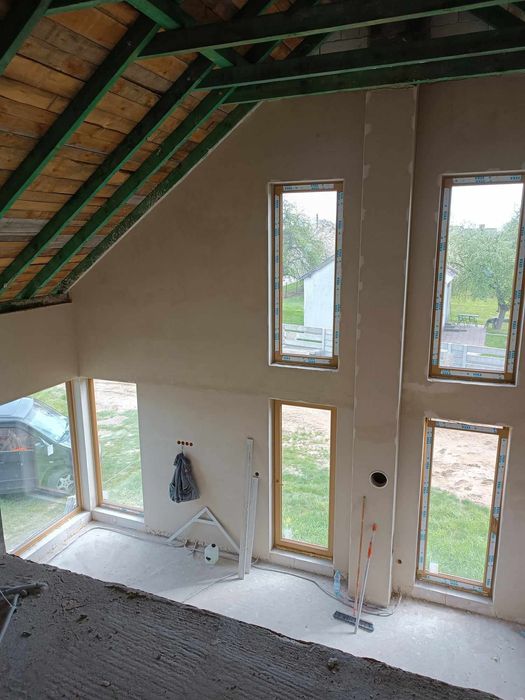 Tynki maszynowe gipsowe