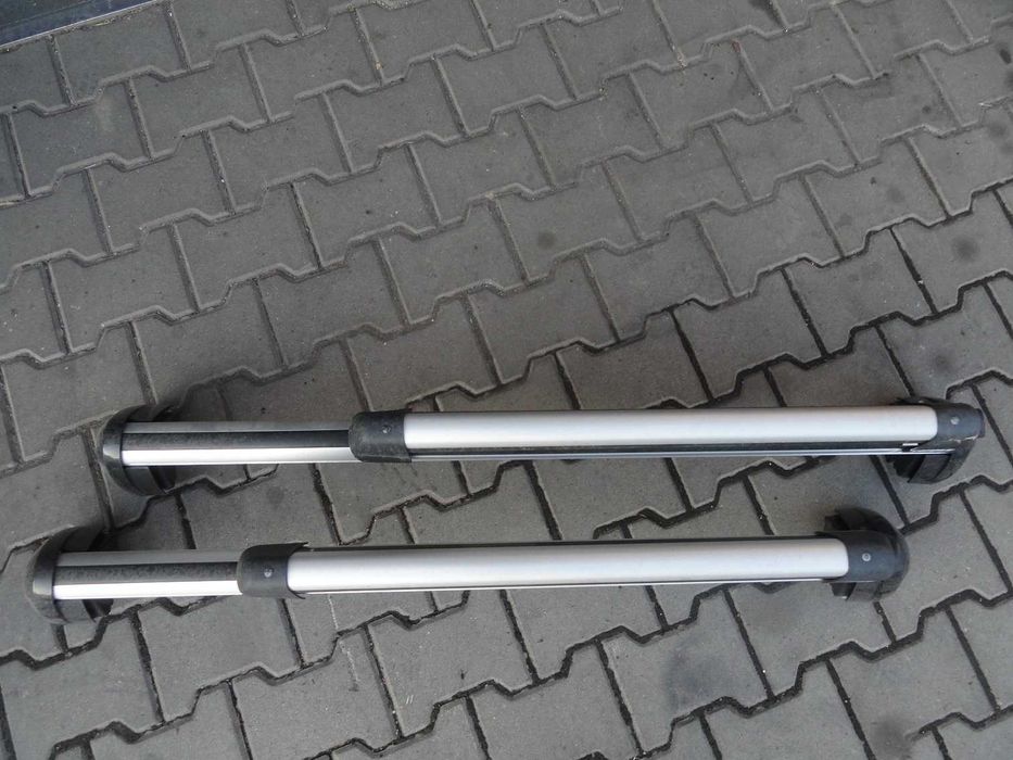Bagaznik dachowy belki Audi a3 a4 + uchwyt na narty THULE 8P9