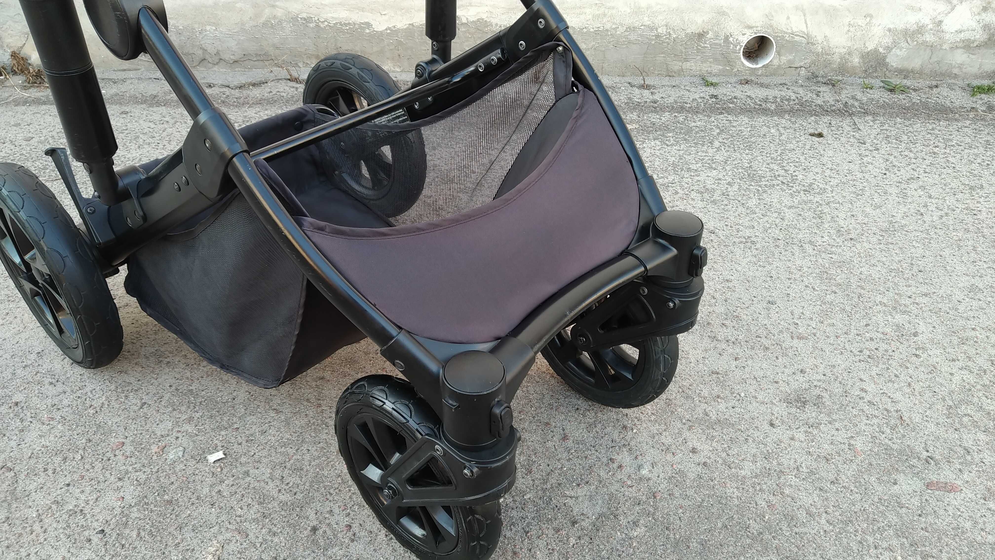 Kinderkraft Prime Gray 3в1 - універсальна коляска