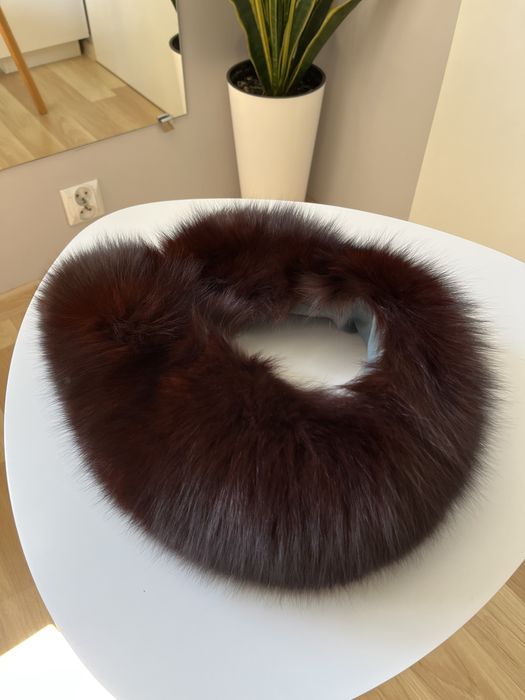 Szalik, kołnież z prawdziwego futra