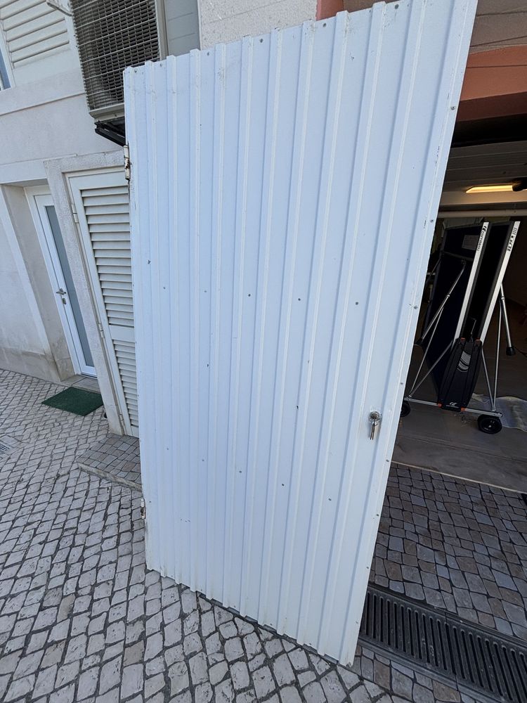 Portão para muro quintal 2,00x0,97