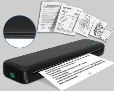 Принтер друк по Bluetooth та USB M15 A4 термопринтер