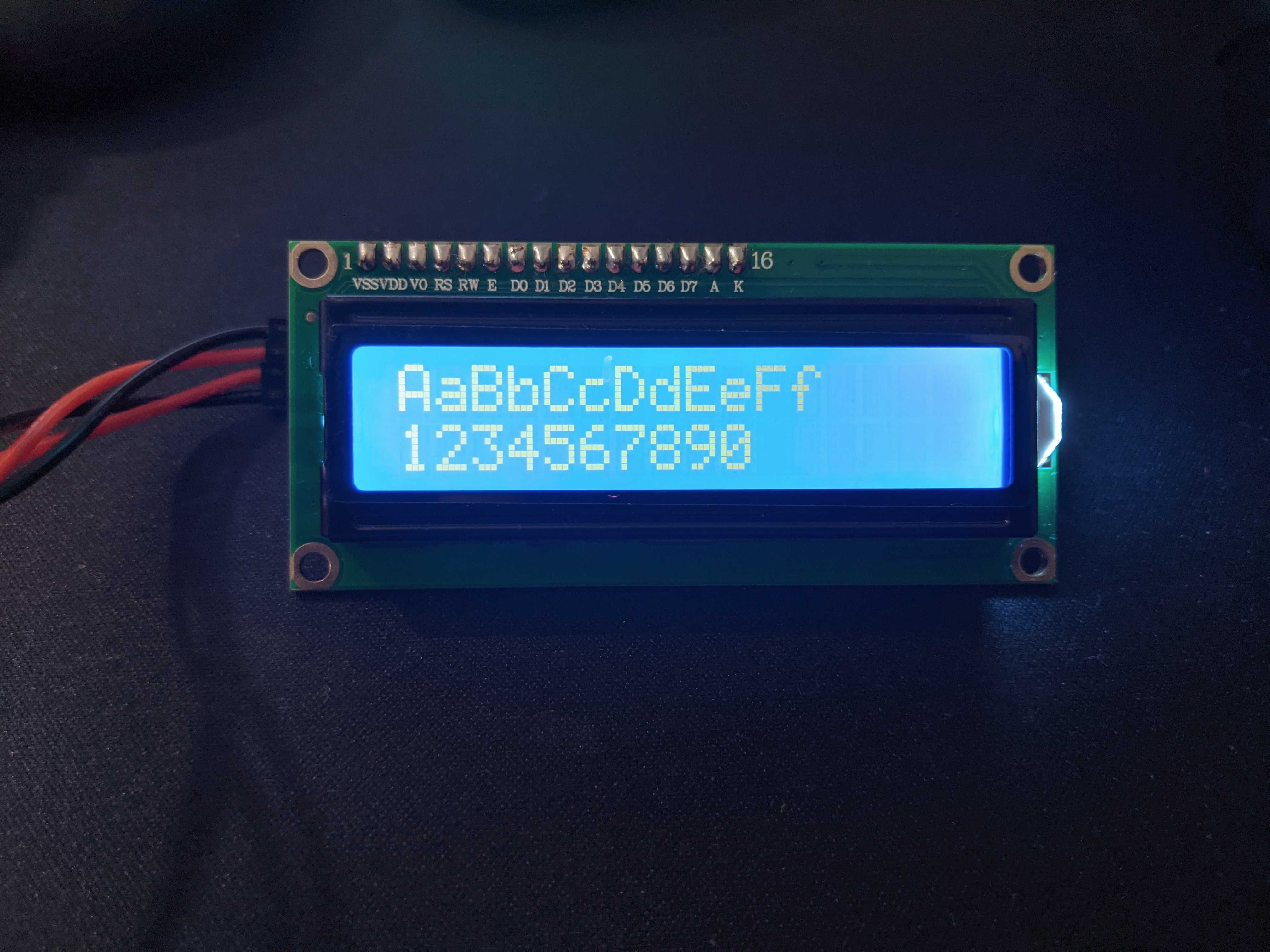 Display LCD 1602 I2C 5V Arduino