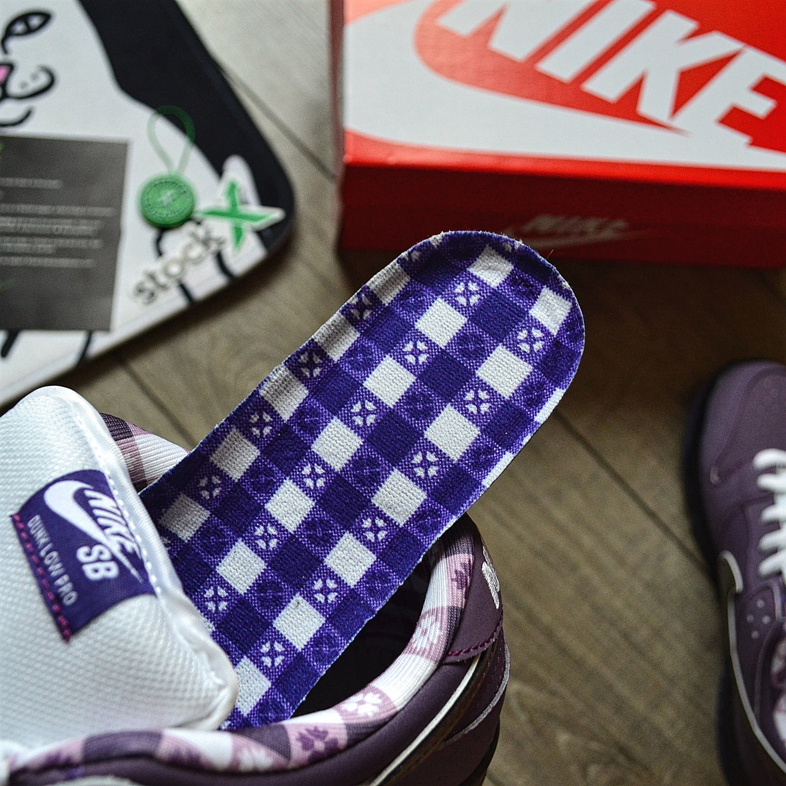 Мужские кроссовки Nike Concepts x Dunk Low Pro SB 'Purple Lobster'