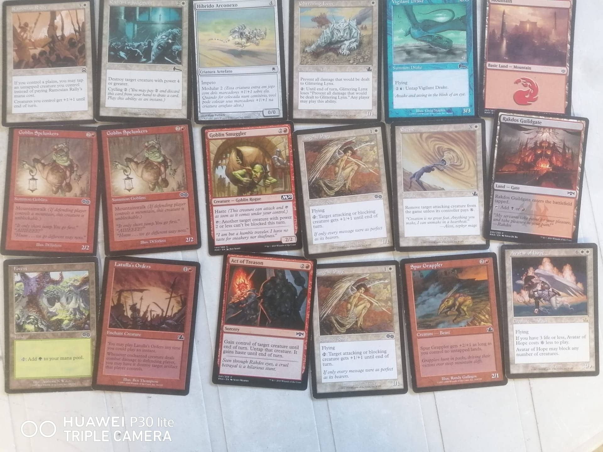 Cartas de Magic varias
