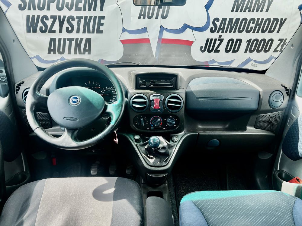 Fiat Doblo 1.9 JTD // 2005 // Klima // El.Szyby // Zadbany // Zamiana