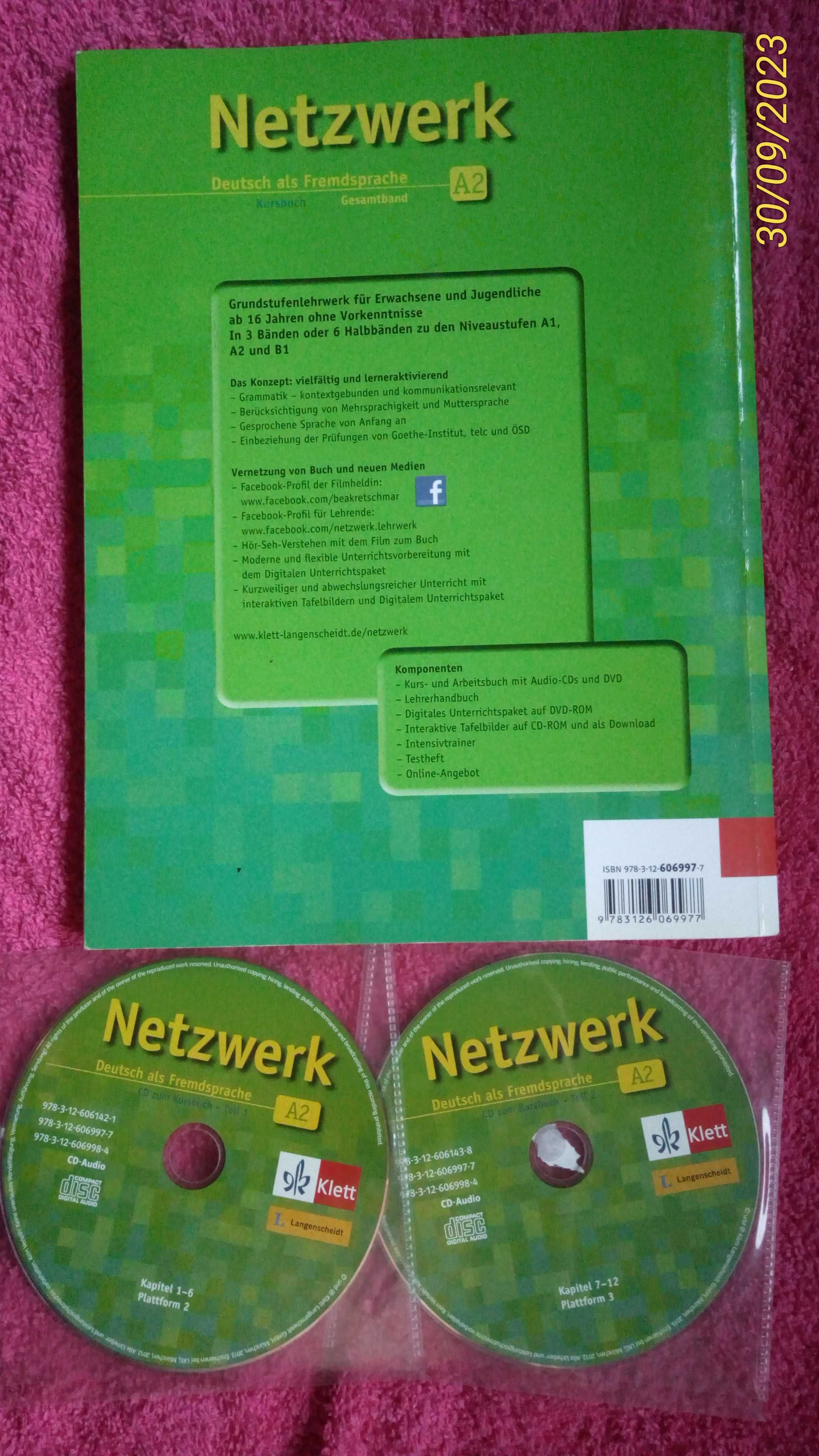 Netzwerk A2 (Kursbush) - Libro de Alemão