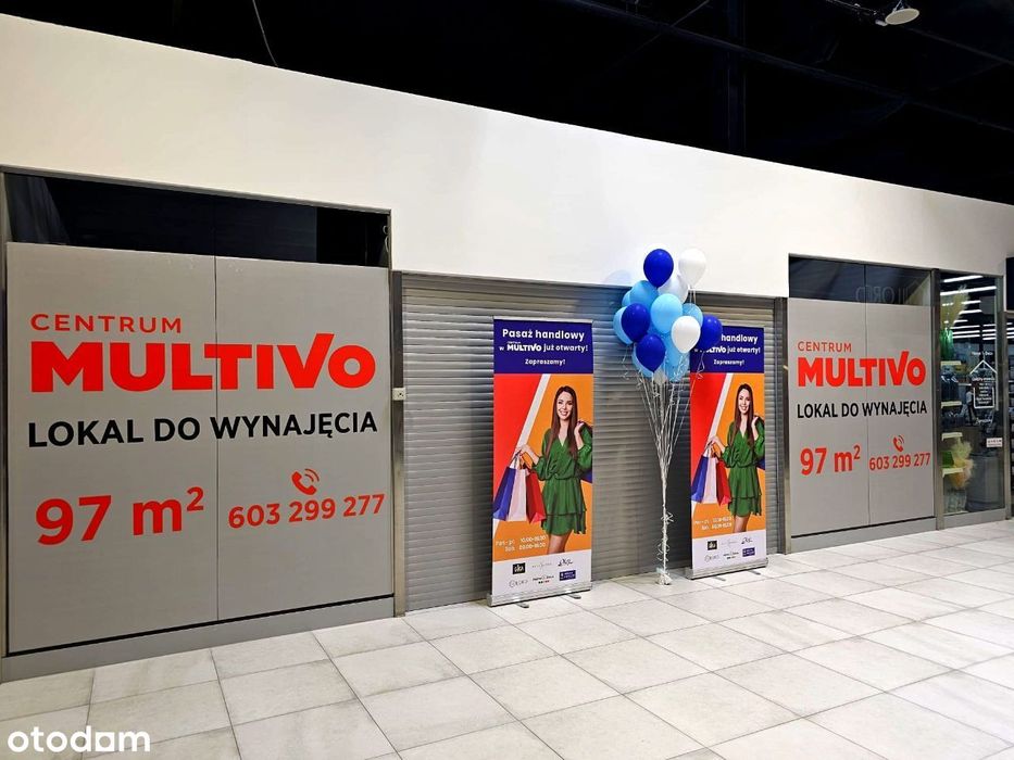 Centrum MULTIVO - wolne powierzchnie handlowe