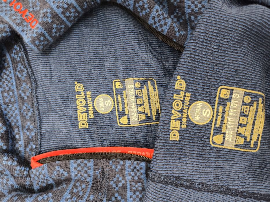 Devold S, Komplet zestaw wełniany termiczny, Wool Wełna