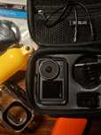 DJI osmo action 3 perfekcyjny stan, akcesoria niespodzianki