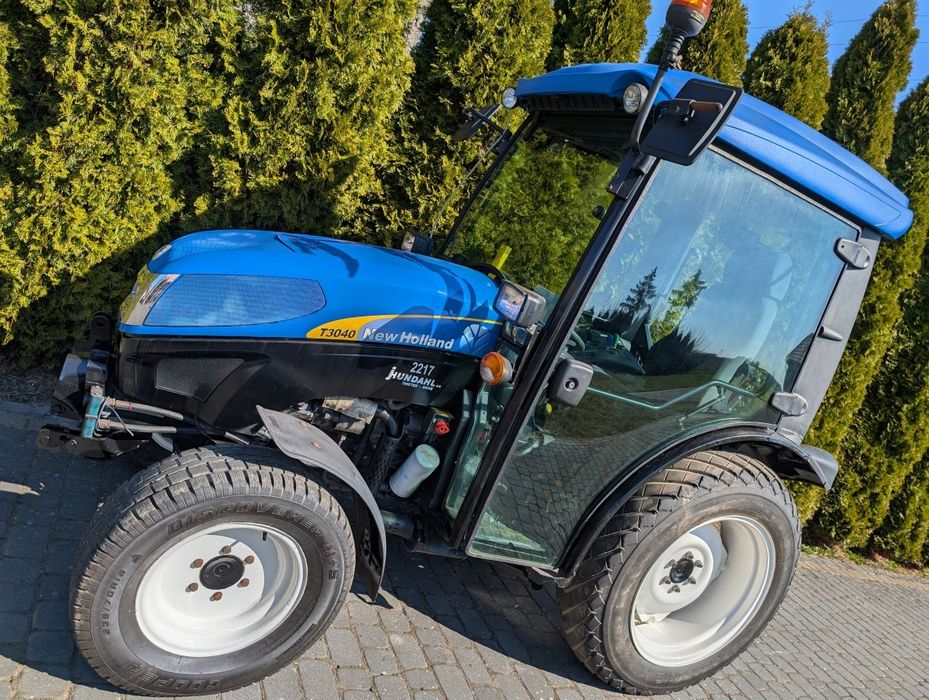 New HOLLAND T3040, 2013 rok! Niski przebieg! 4x4, Zamiatarka, pług !!