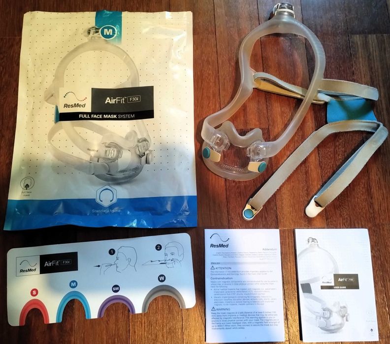 Mascara Dormir Apneia CPAP Resmed F30i