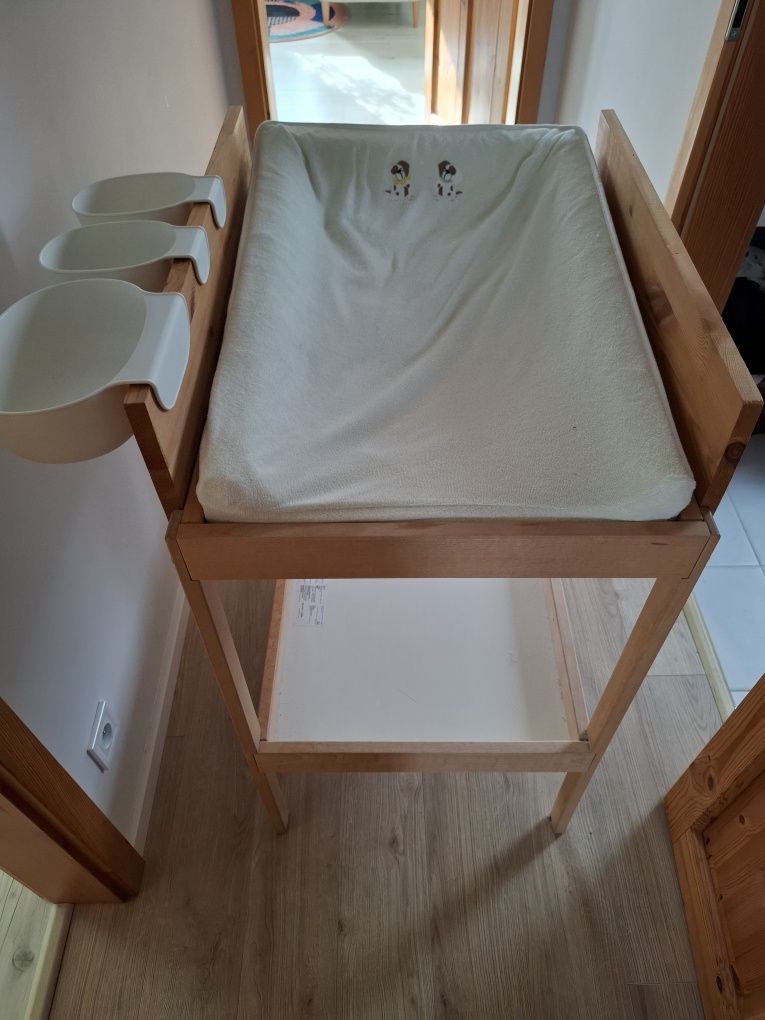 Przewijak, 3 pojemniki, 2 pokrowce