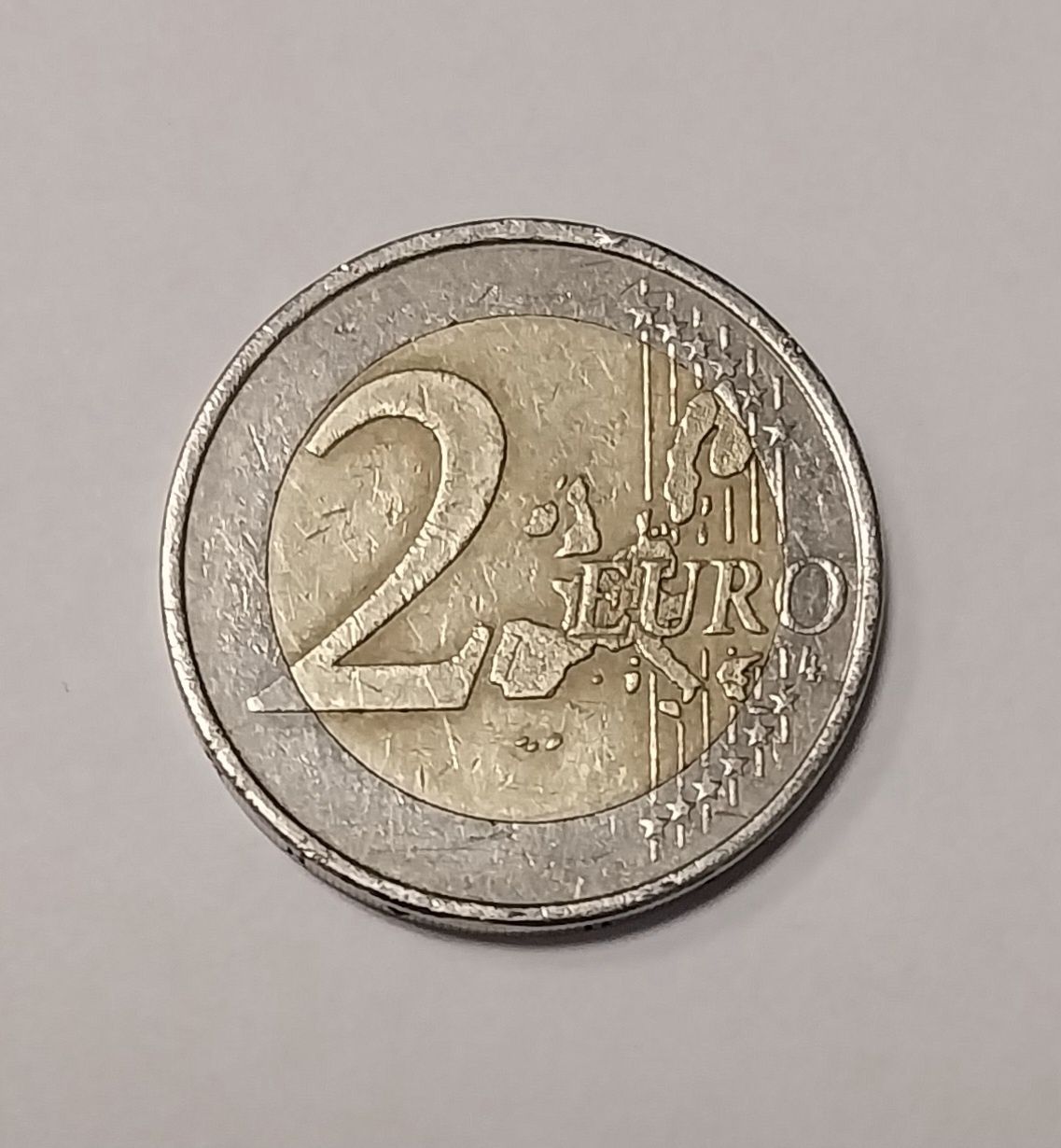 Монета 2 евро 2002 р. Греція рідкісна.