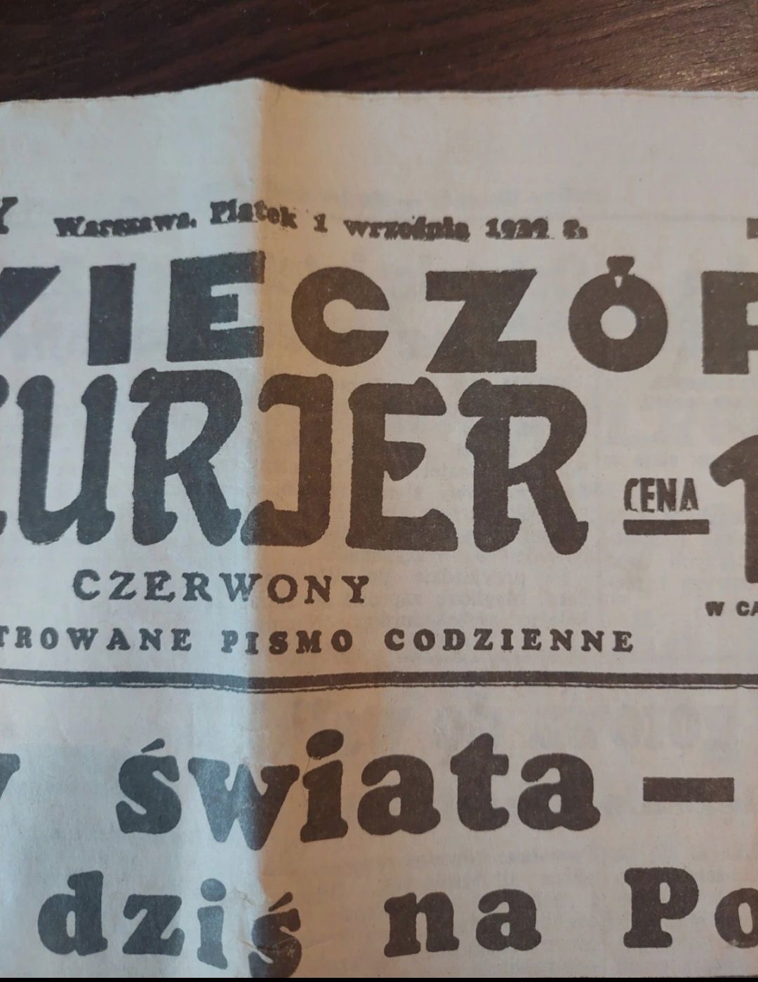 Stare gazety dwie sztuki