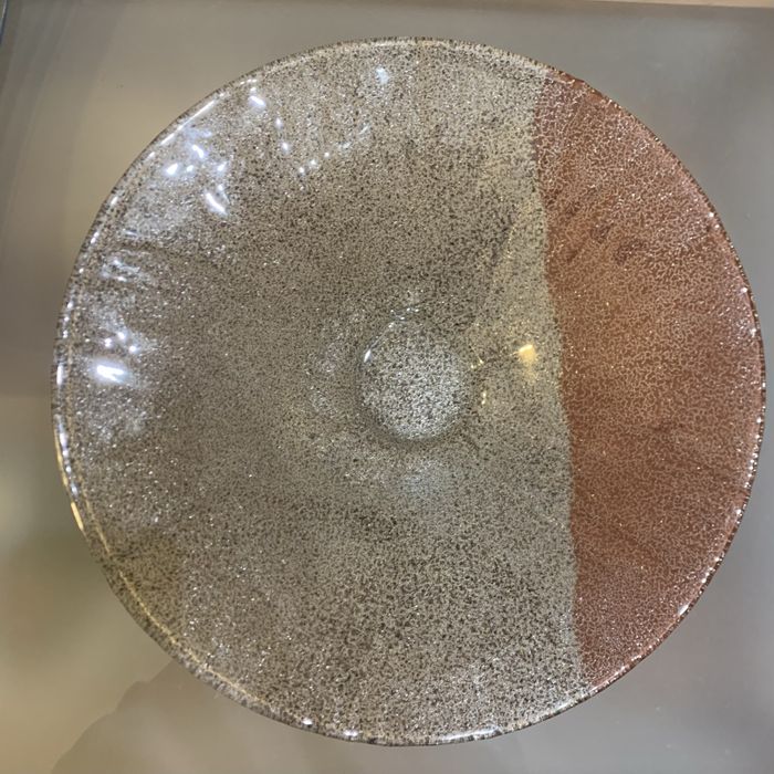 Taça vidro - castanha