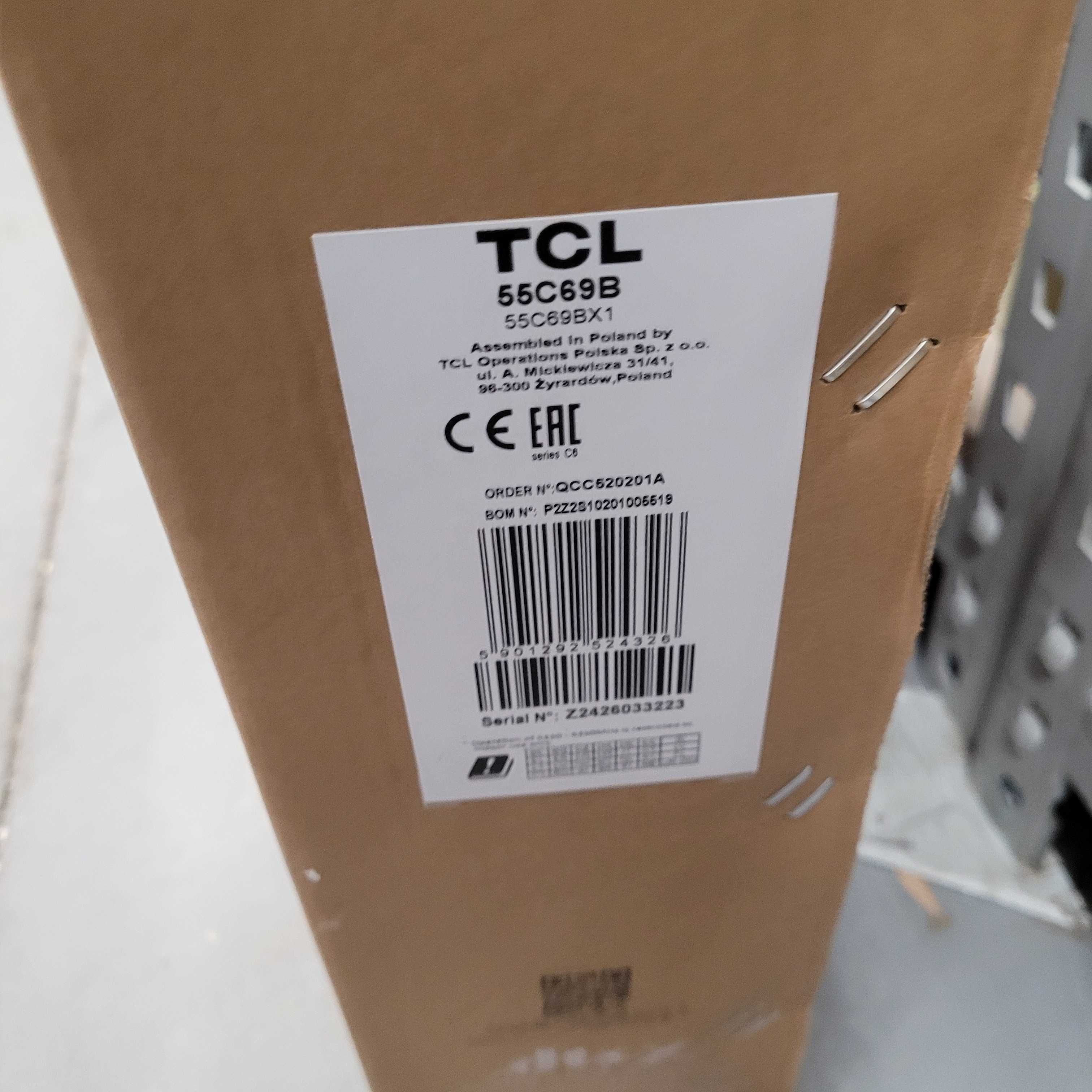 Uszkodzony Telewizor TCL 55C69BX1