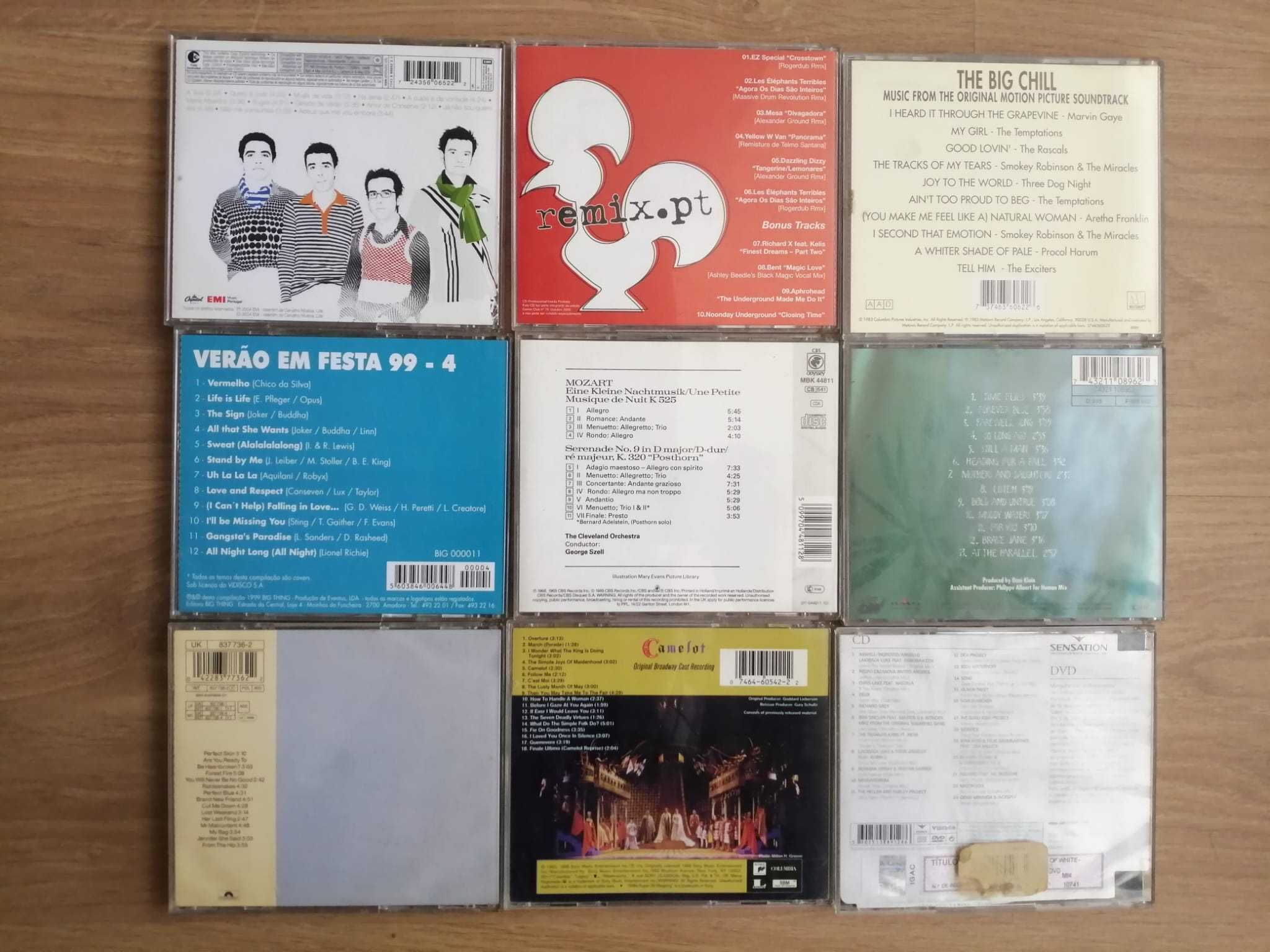 CD's de vários artistas