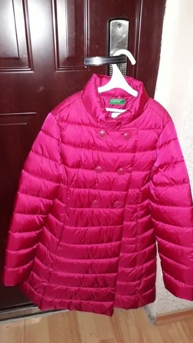 Новая куртка Benetton для девочки рост 160см