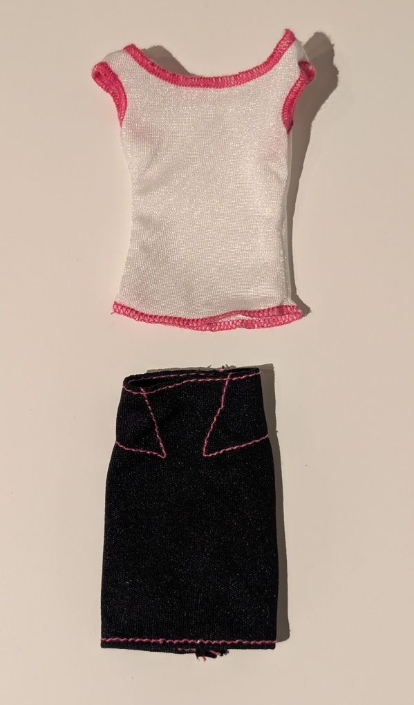 Ubranka sukienki akcesoria Barbie buty szpilki zestaw