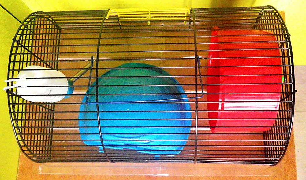 Клетка для грызунчика с удобствами (БУ)